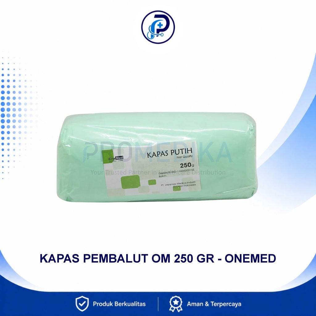 Kapas Putih Pembalut Onemed 250gram