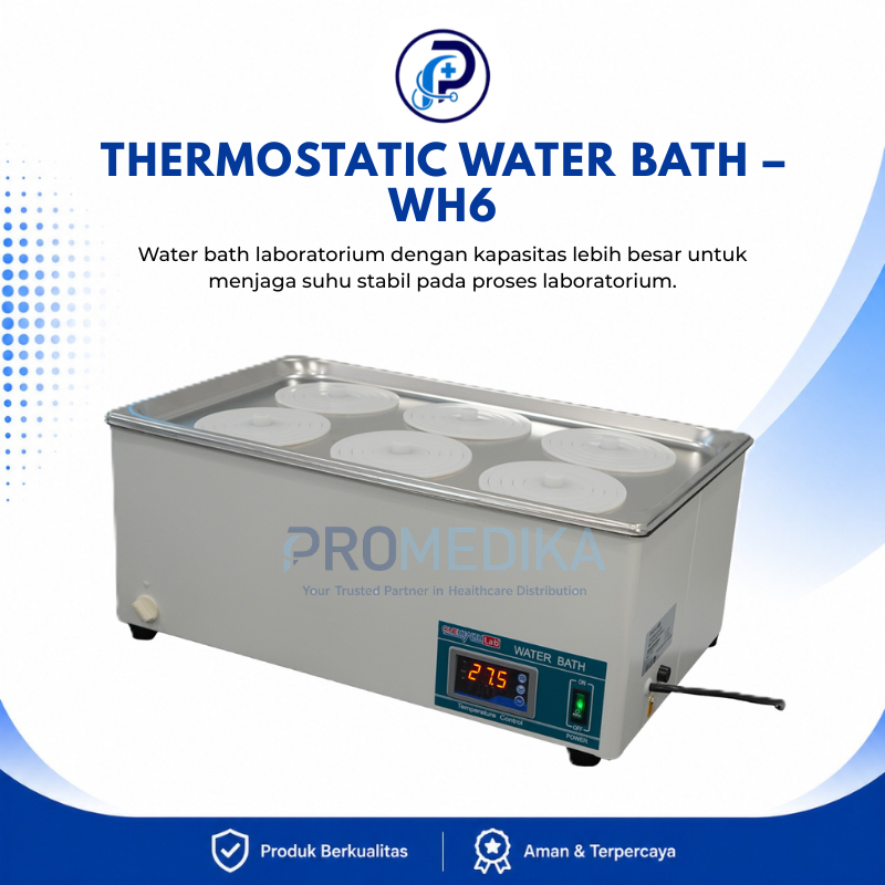 THERMOSTATIC WATER BATH – WH6