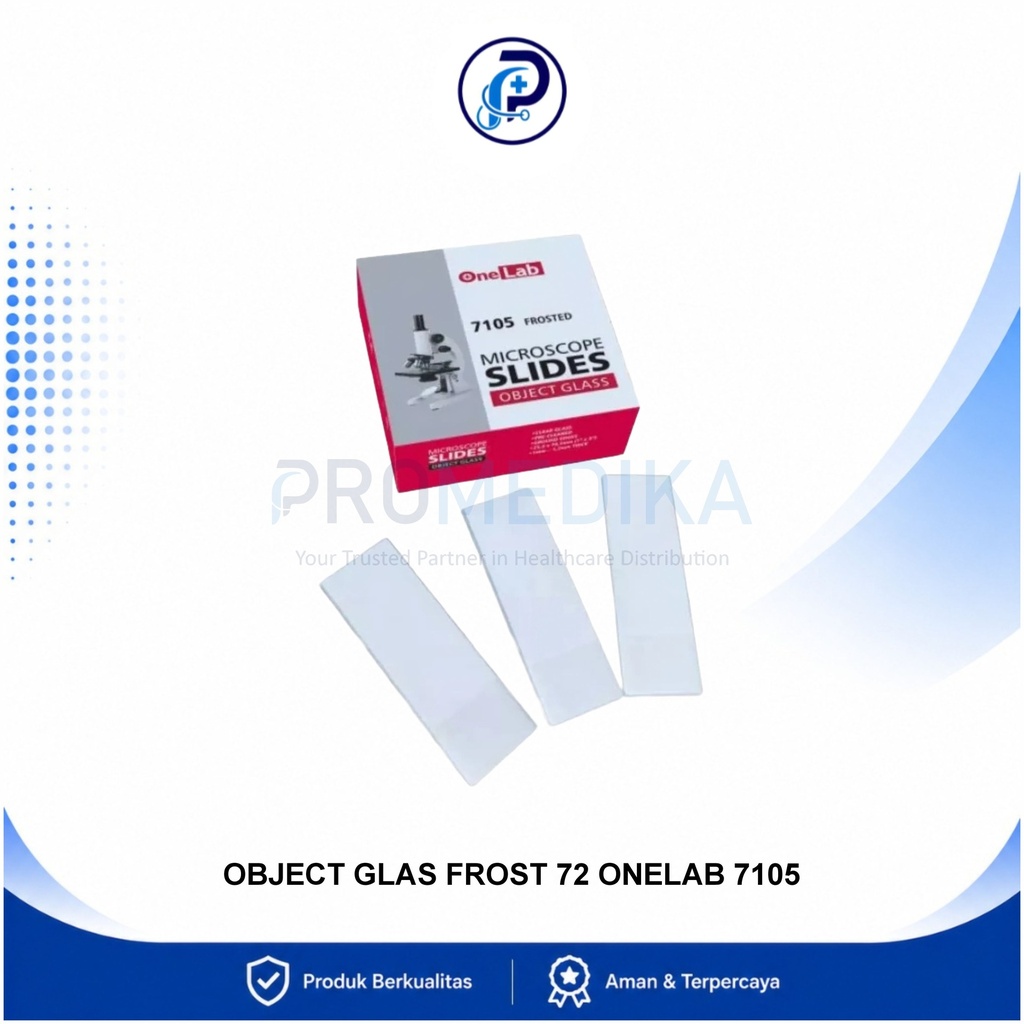 Object Glass 7105 OneLab Box Isi 72pcs