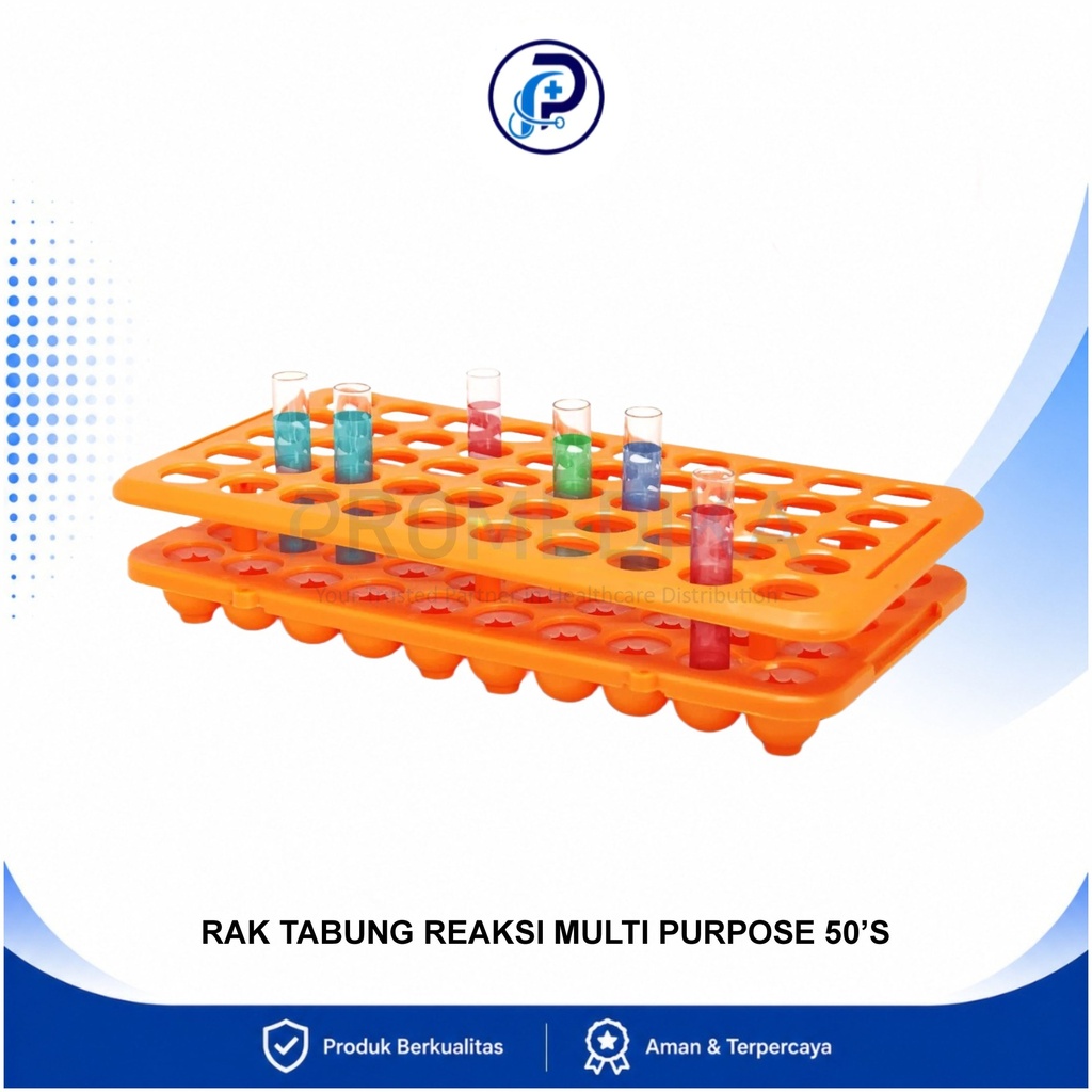 Rak Tabung Multipurpose OneMed Isi 50 Lubang