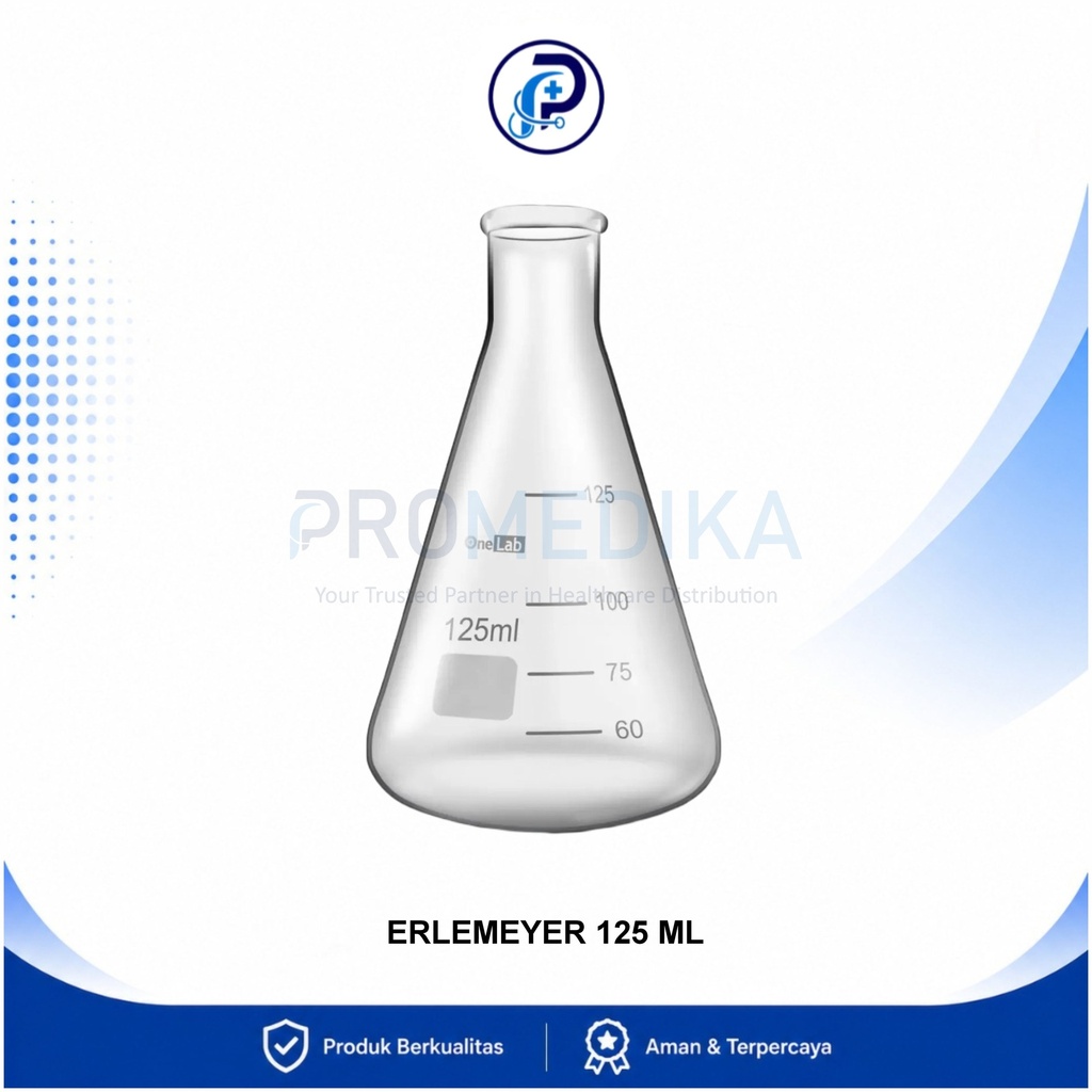 Erlenmeyer Erlemeyer Flask 125 ml OneLab