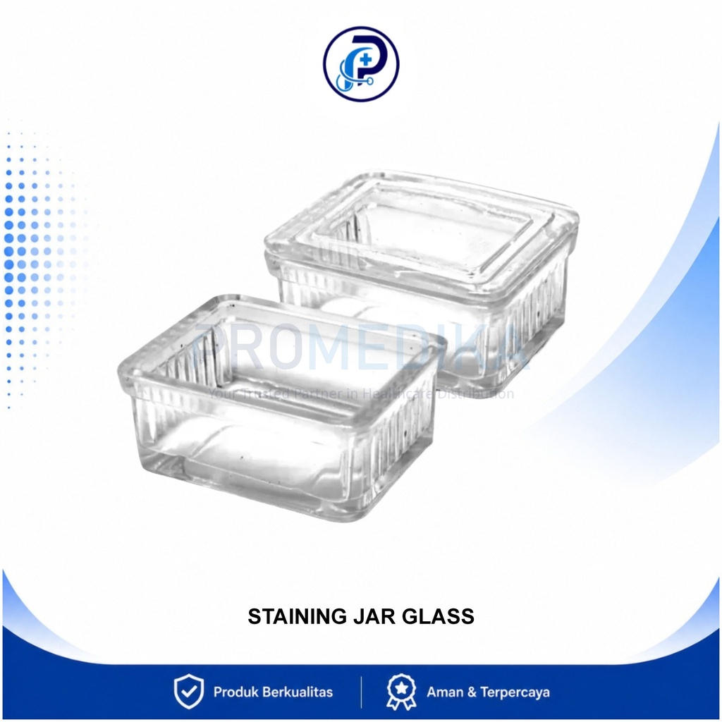 Staining Jar Glass OneMed