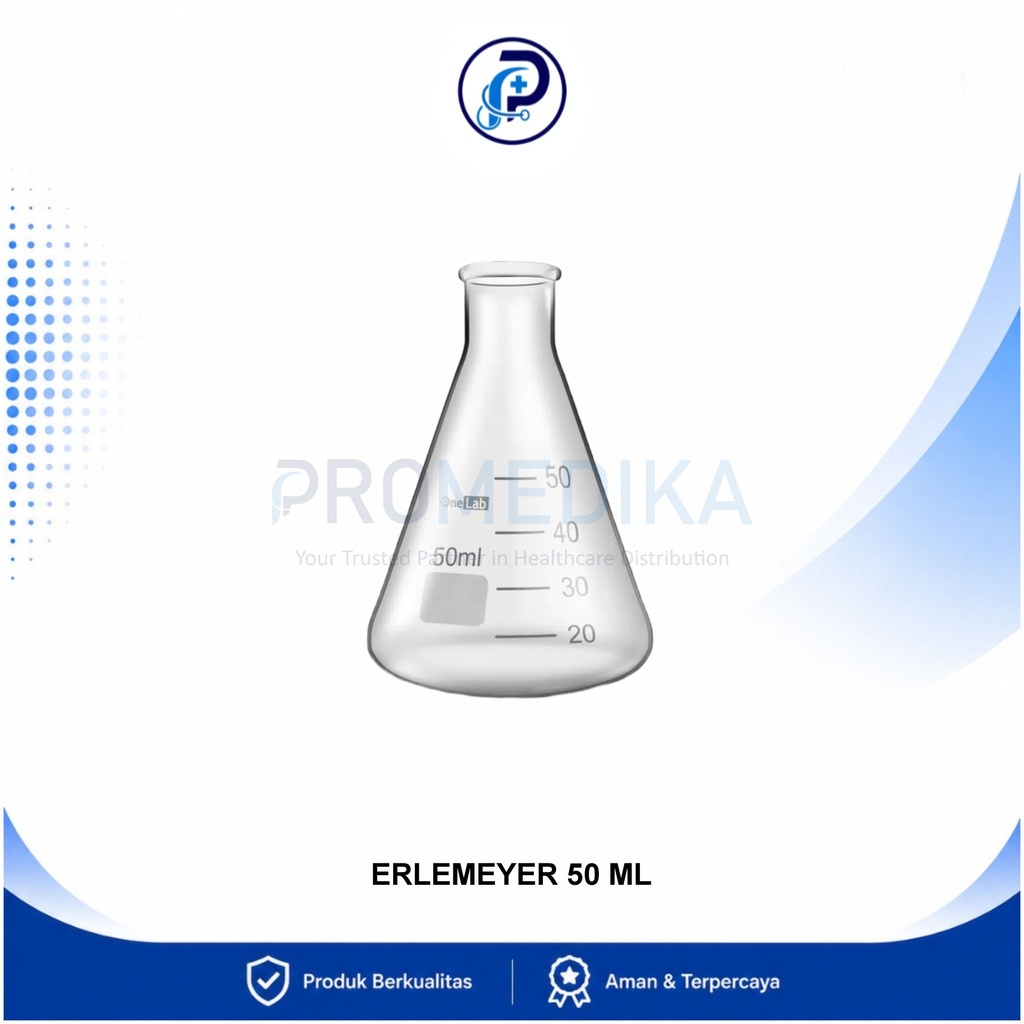 Erlenmeyer / Erlemeyer Flask 50 ml OneLab
