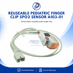 [OH-DPM-00103] Reuseable Pediatric Finger Clip SpO2 Sensor A103-01