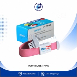 [OM-BMHP-00020] Tourniquet OneMed Warna Pink